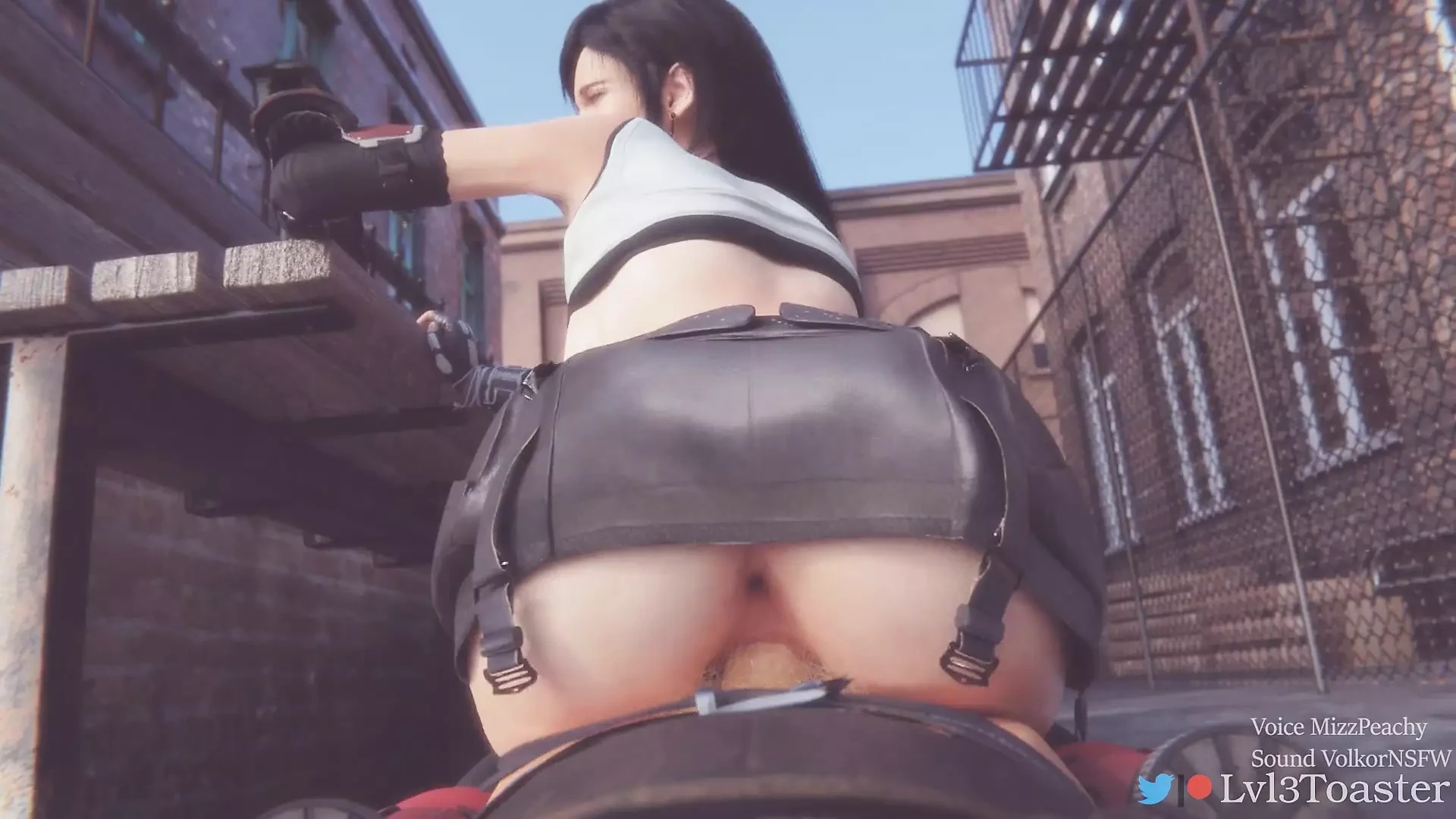 Final Fantasy Tifa Lockhart 3D Hentai Porn Sfm Compilation: Anal Anal Porn