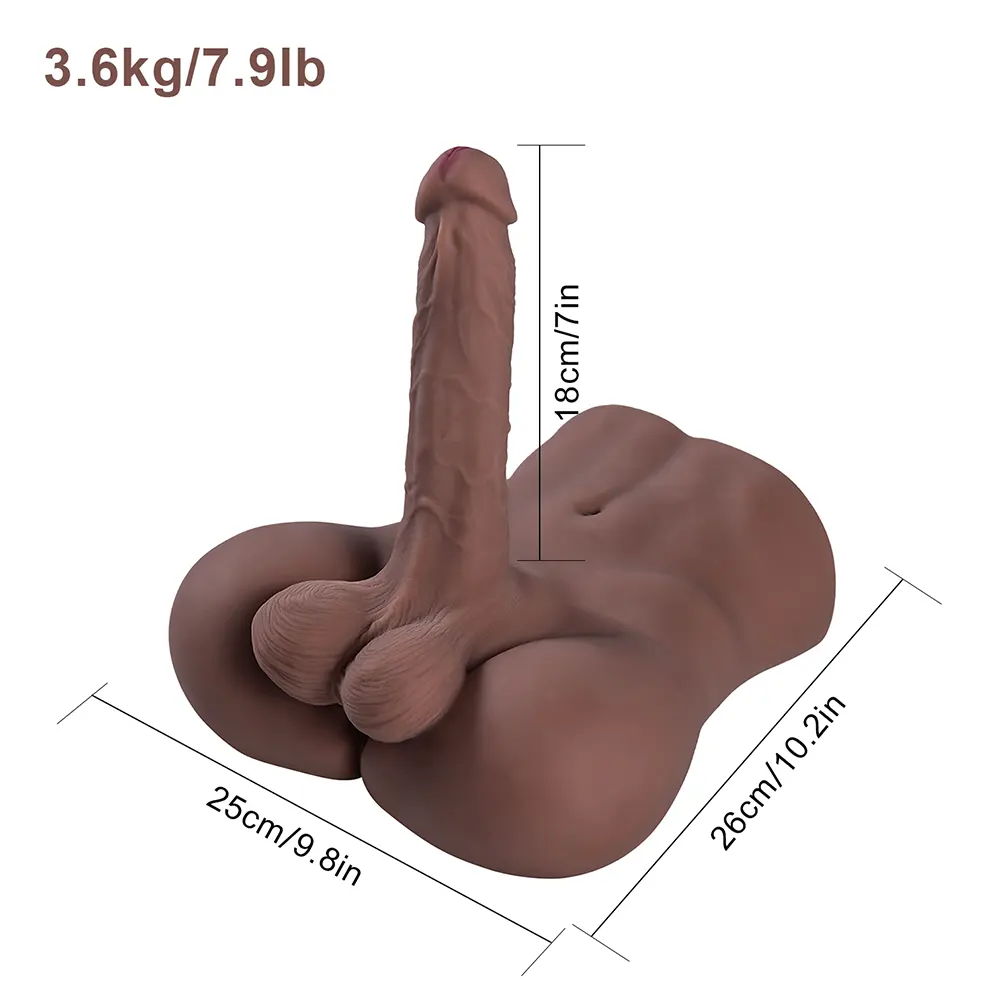 7.9LB Male Torso Dildo For Women
