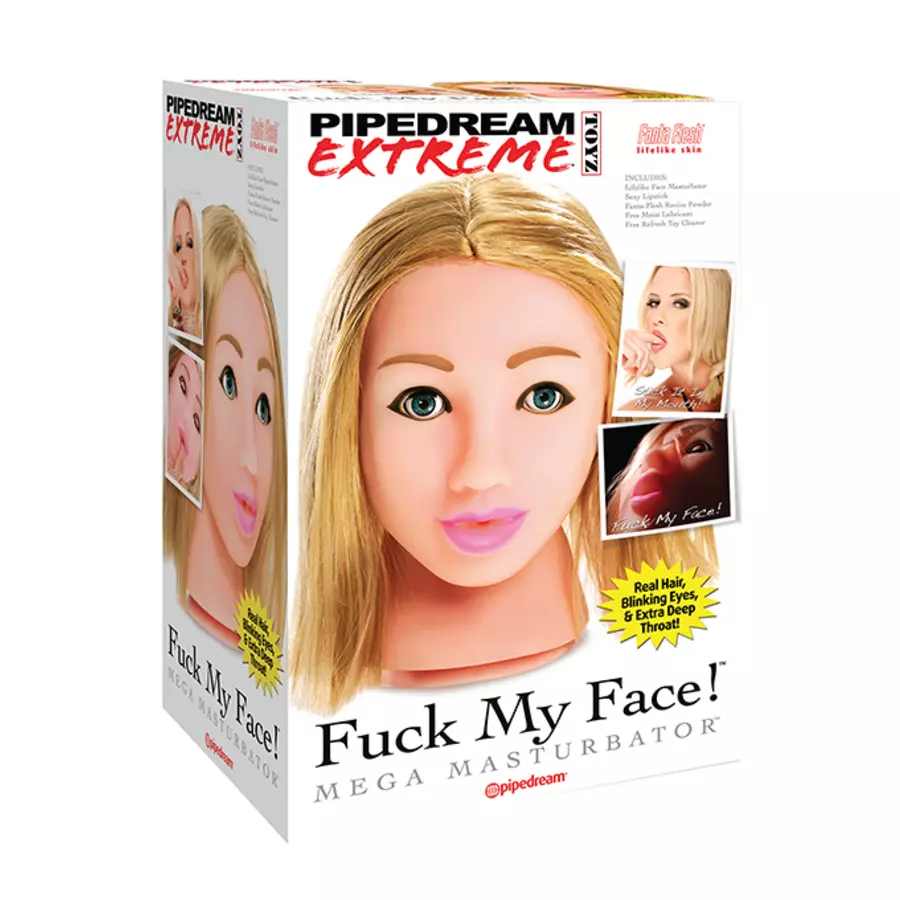 Fuck My Face Blond Masturbator