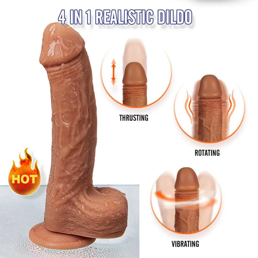 Afstandsbediening Elektrisch Beweegbare Dildo