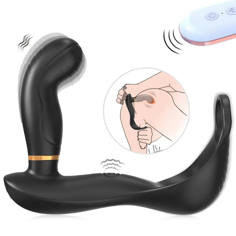 Male masturbation device backyard massager egg vibrator anal plug And