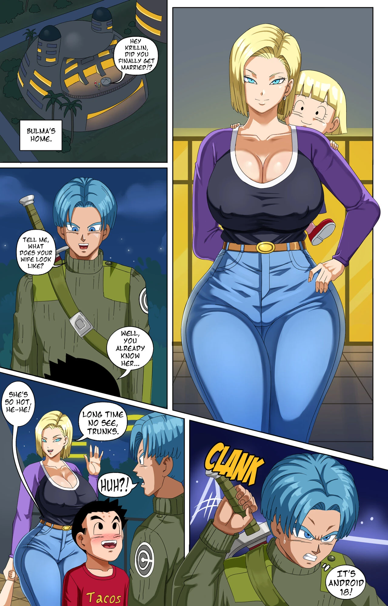 Pink Pawg Meeting Android 18 Yet Again Dragon Ball Super