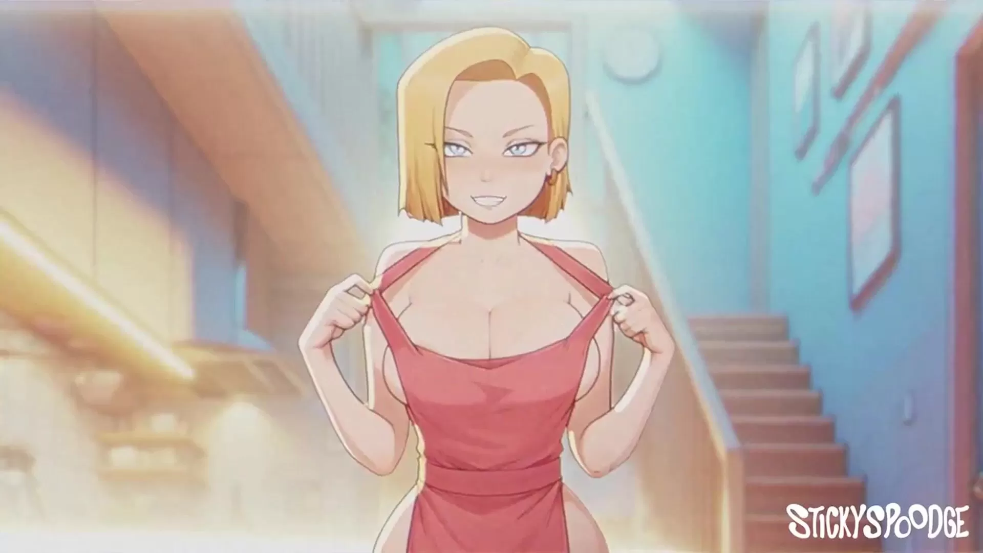 Android 18 x Krillin Dragon ball z