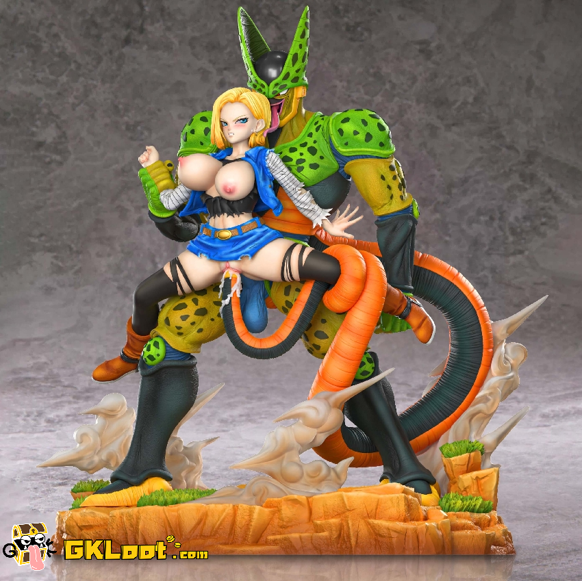 FB Studio Dragon Ball Android 18 Cell Statue