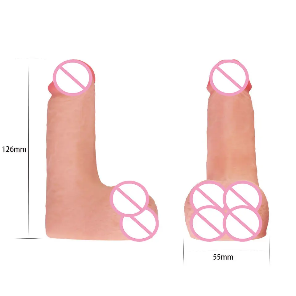 GF STP Packer 4.9inch Ultra Soft FTM Prosthetics Penis