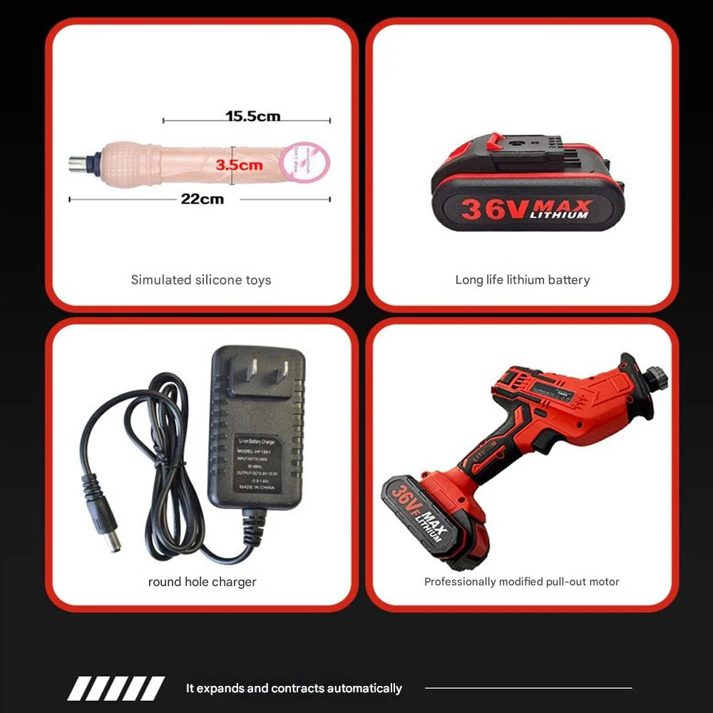 Drill Dildo Thrusting Extreme BDSM Machine