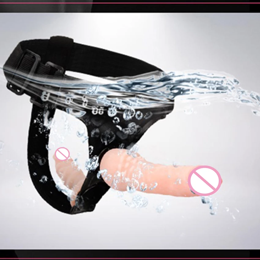 Vibrating Double Dildo Strap-On Pants