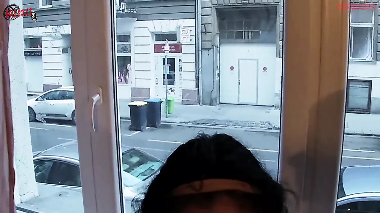 Two Wonderful Teens Have Sex by the Window so People Could See Them