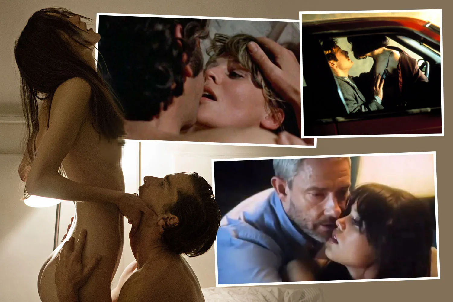 Most controversial sex scenes after THAT Jenna Ortega Martin Freeman romp including stars who had real sex on film