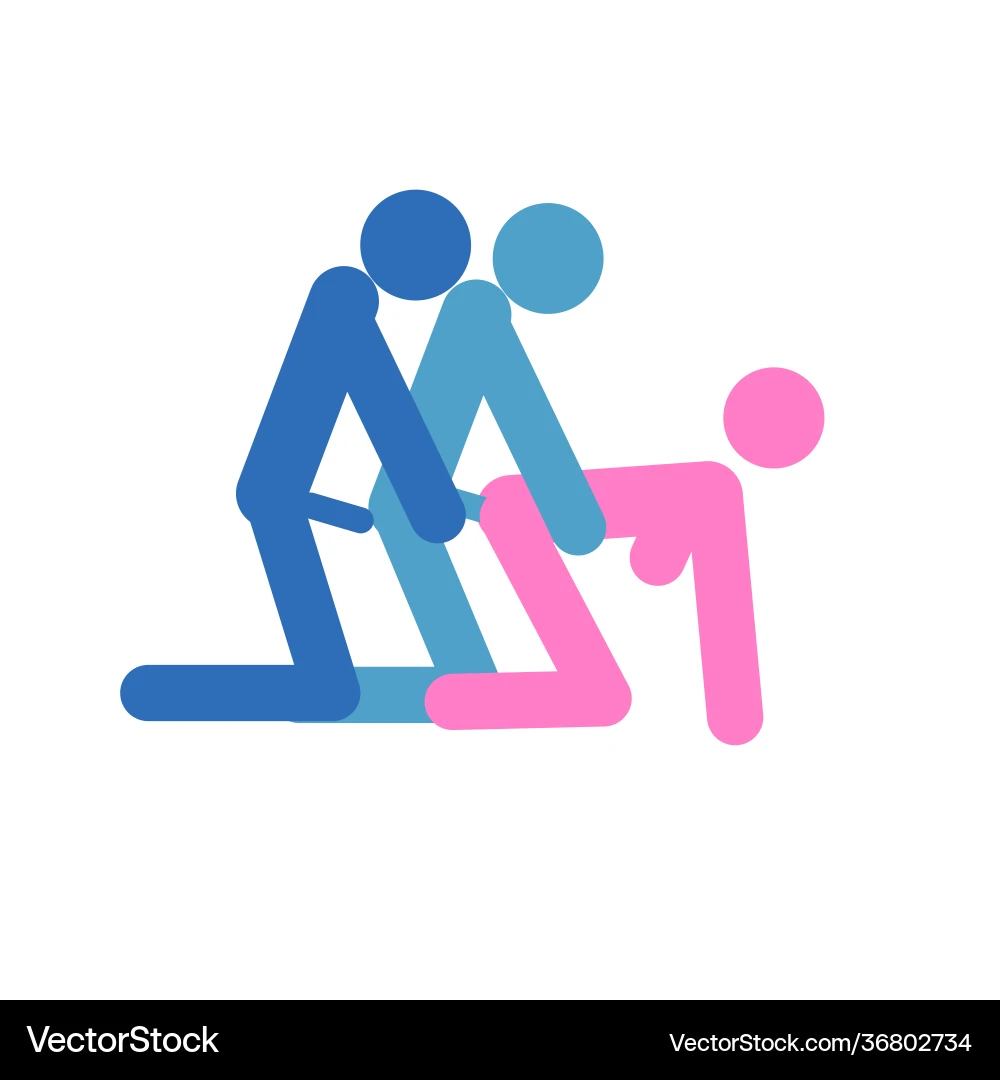 Threesome Cartoon Sex Pose
