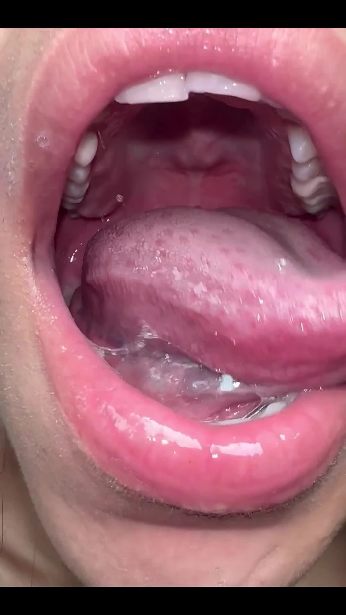 Sloppy Dildo Sucking ft. Theunholychi: Spitting Mouth Fetish Vibrator Sex Toy Petite Porn