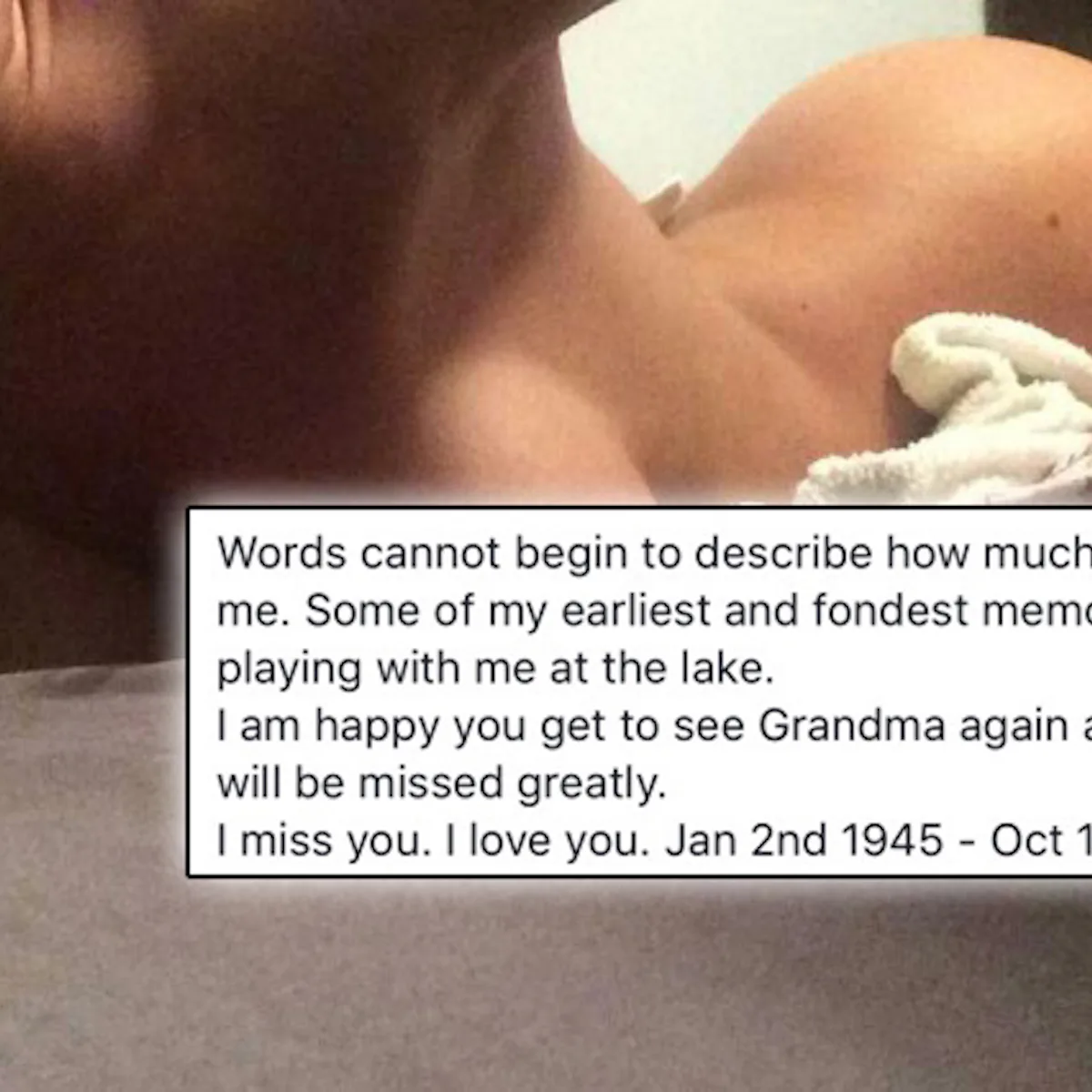 Girl Accidentally Adds Nude Pics To Heartfelt Facebook Post For Late Grandpa
