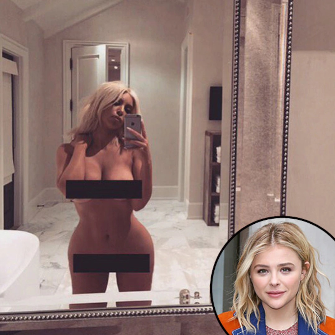 Chloë Grace Moretz Denies Slut-Shaming Kims Naked Selfie