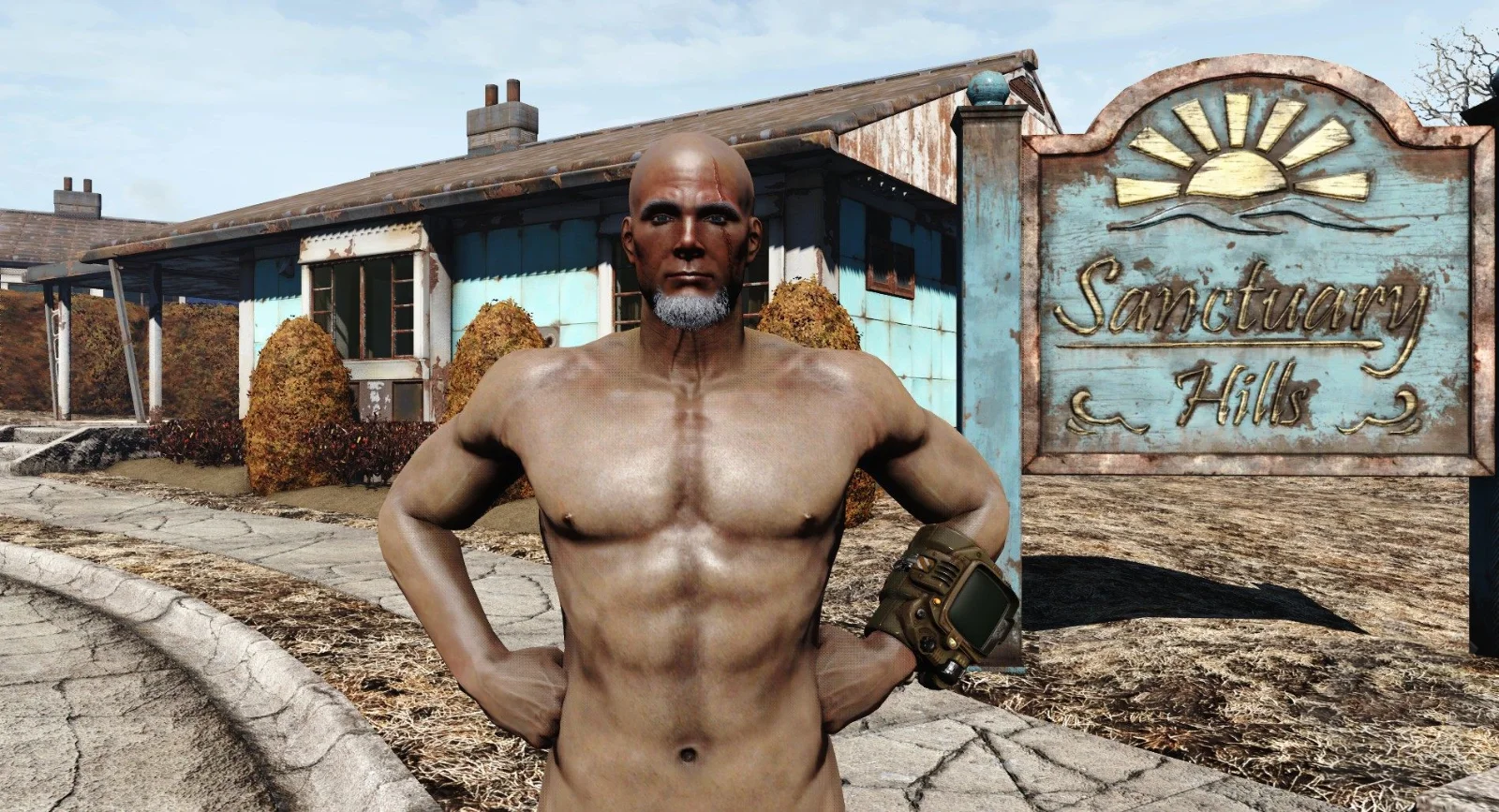 Fallout 4 Nude Male Cut Bodyslide