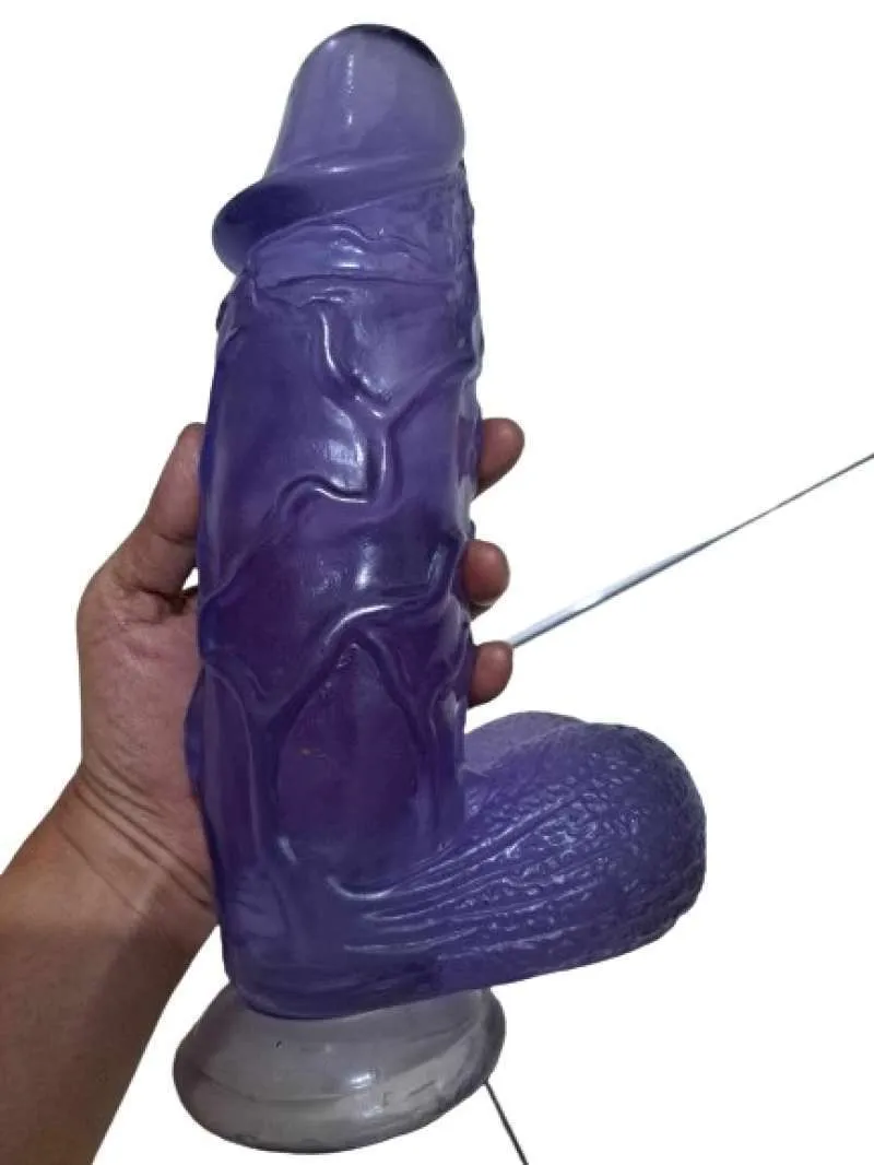 Promo Dildo Jumbo Elastis Silikon Realistic Dildo Jumbo