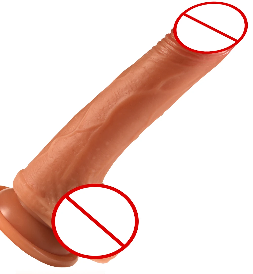 Liquid Silicone Realistic Jumbo Dildo