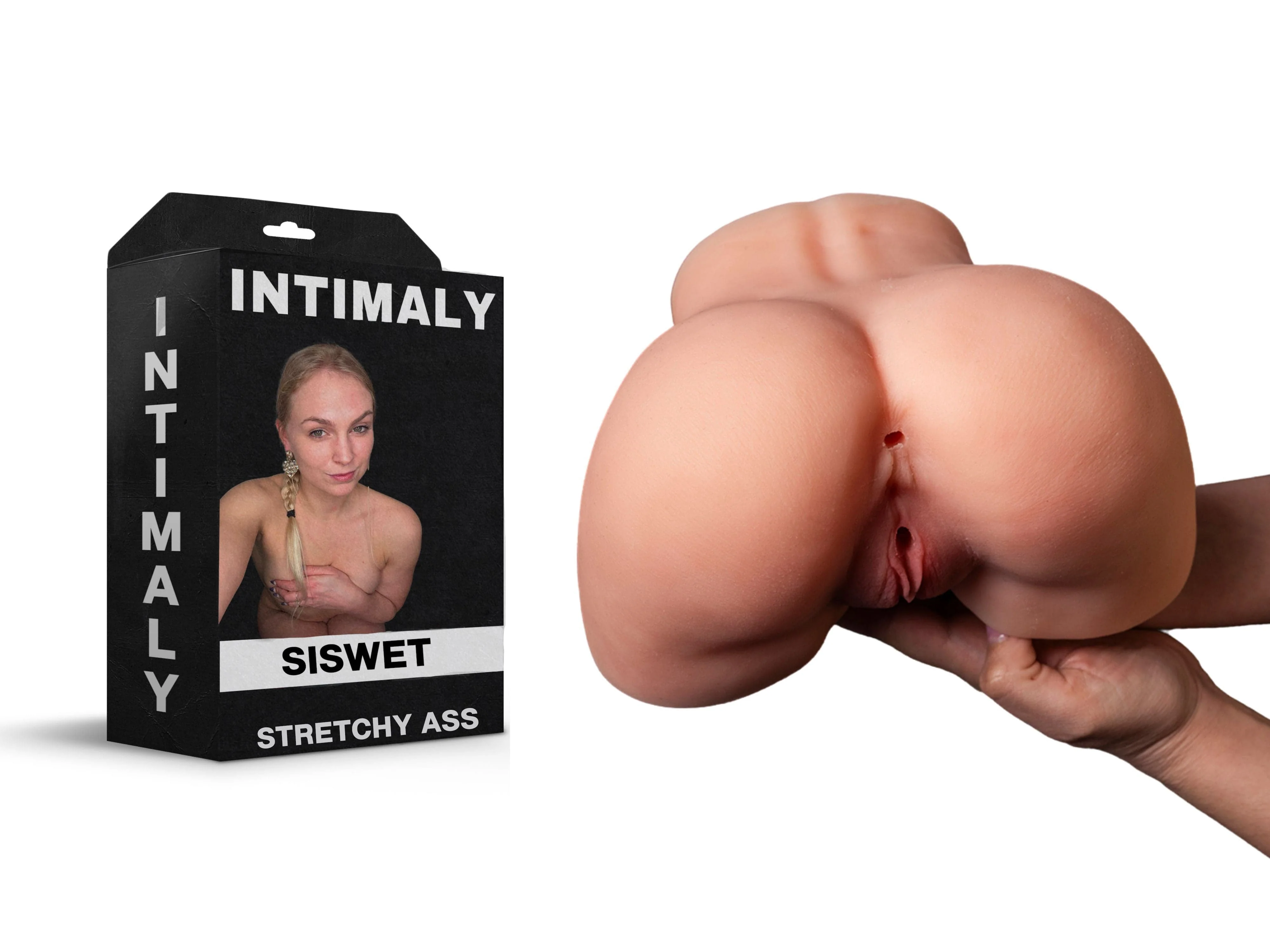 SisWets Pocket Pussy and Ass Replica