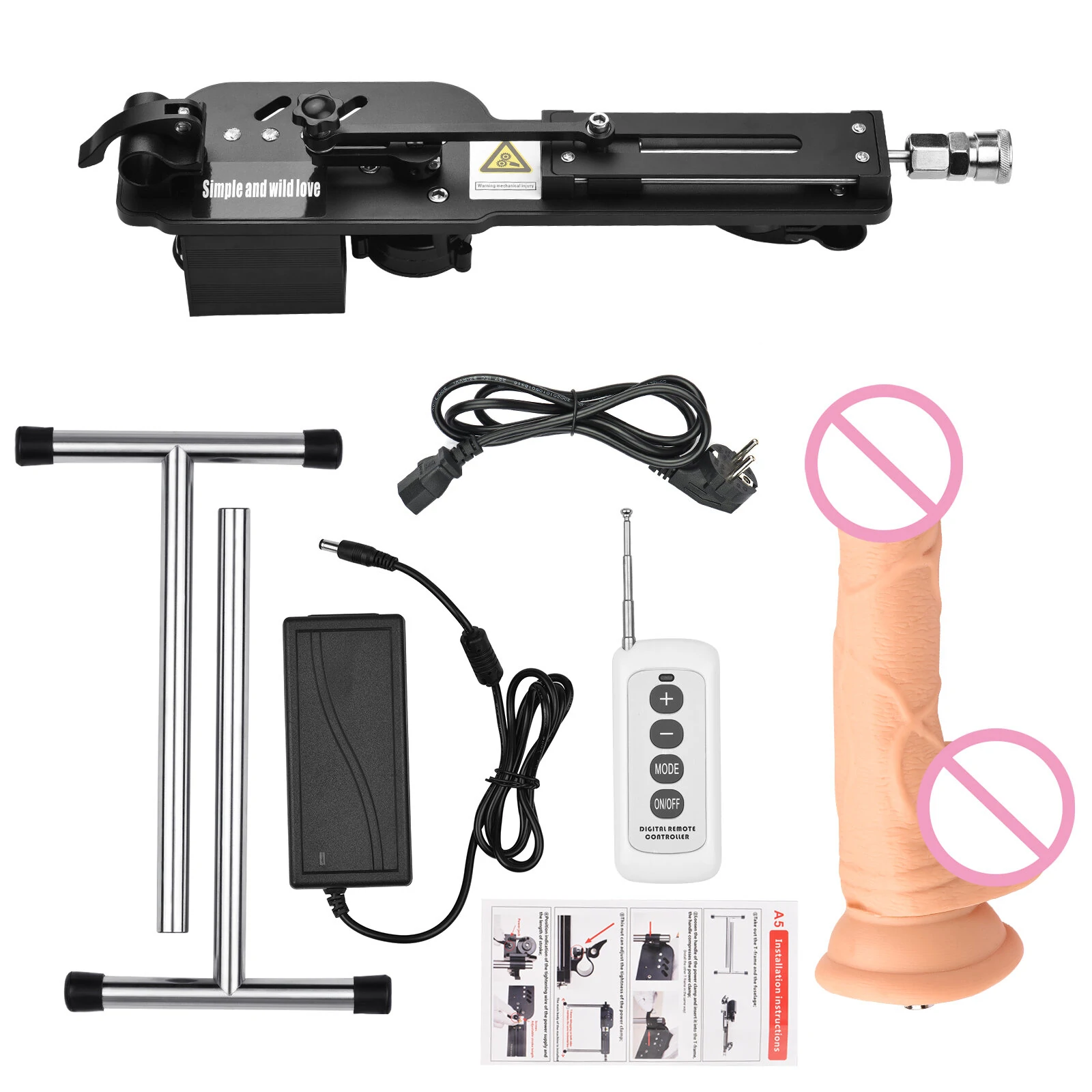 60db Automatische intrekbare Sex Machine Dildo Verlengpaal Buis Elektrische masturbatiestok 285 Rpm Snelheid Uitverkoop