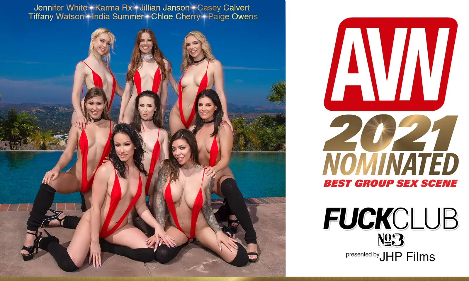 Fuck Club 3 Earns AVN Best Group Sex Scene Nomination