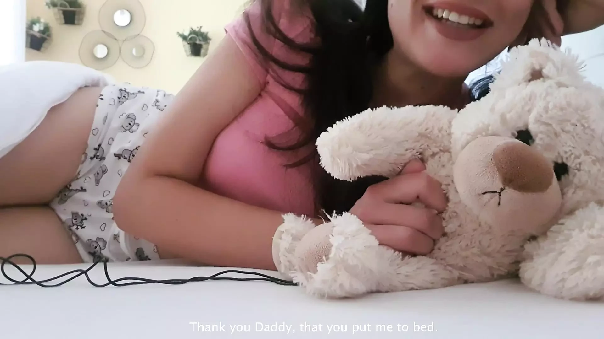 Extremely Cute Girl Humps Teddy Bear Orgasm Porno Videos