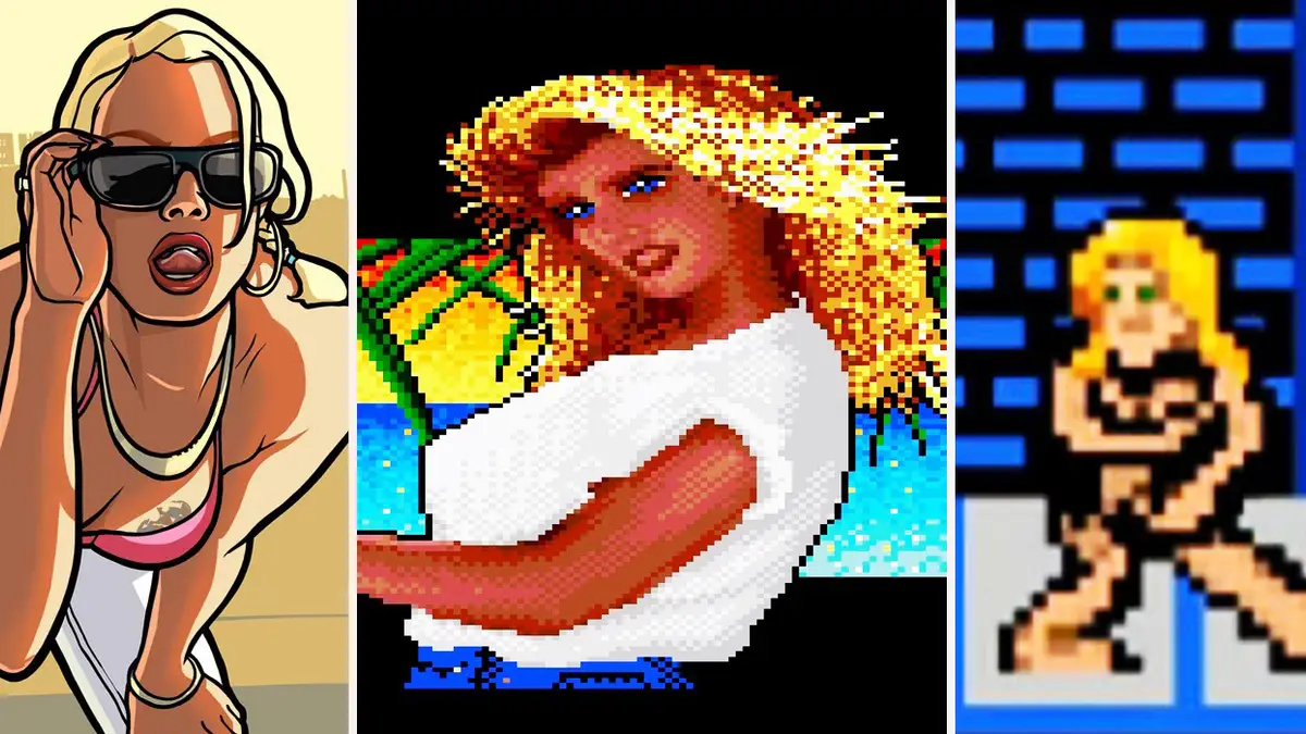 Video Games Characters Who Secretly Bared It All