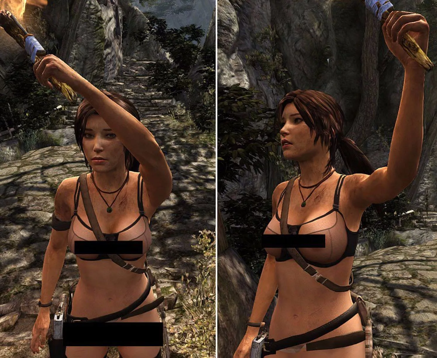 Lara Croft and 10 more video game greats completely naked