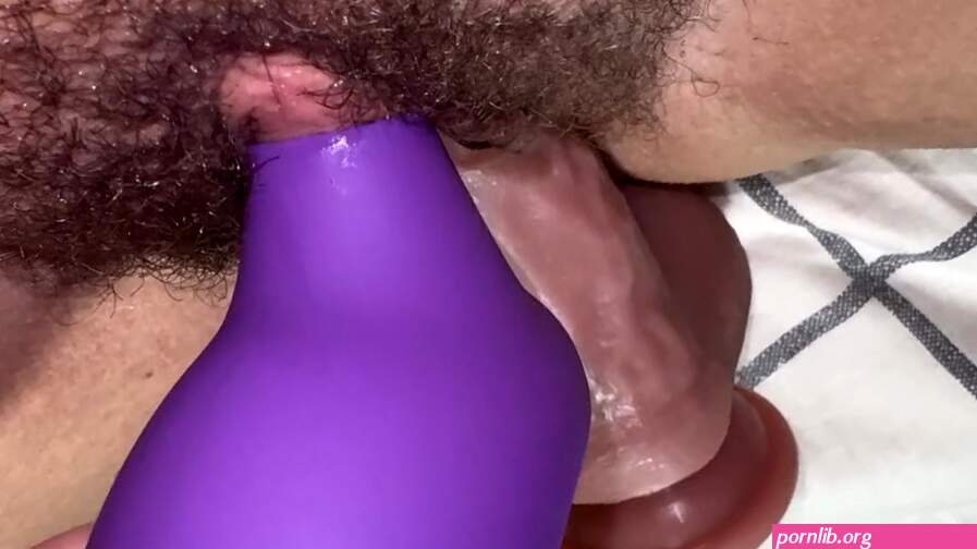 Dildo In My Hole Big Clit Getting Sucked