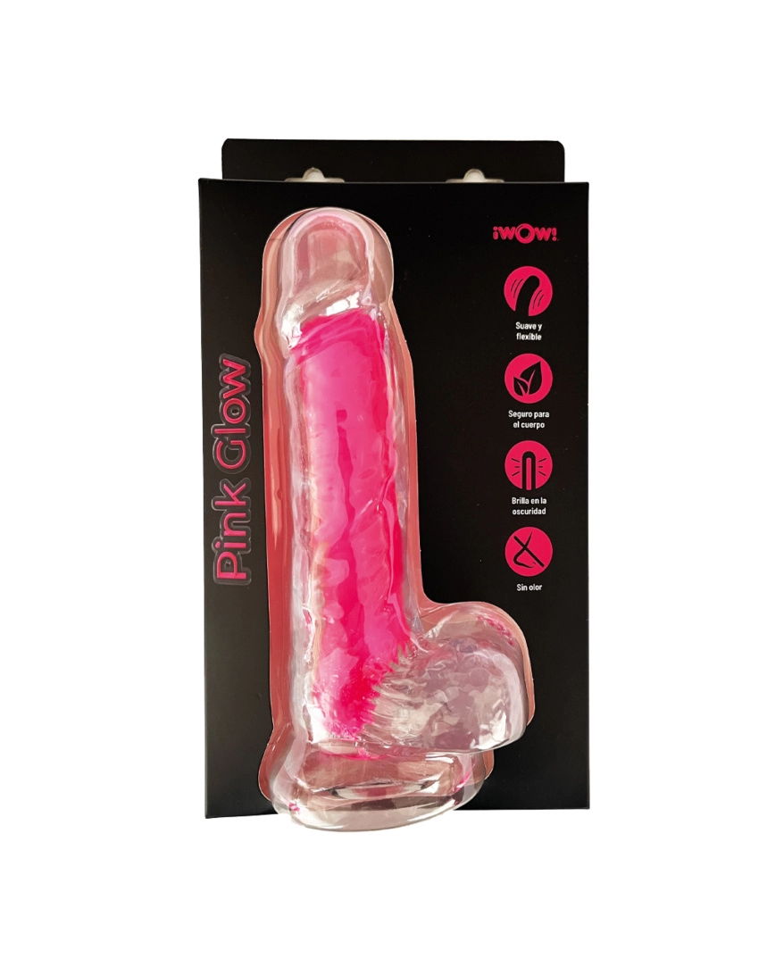 Dildo con Testculos de 20 cm Largo x 7.0 cm Ancho