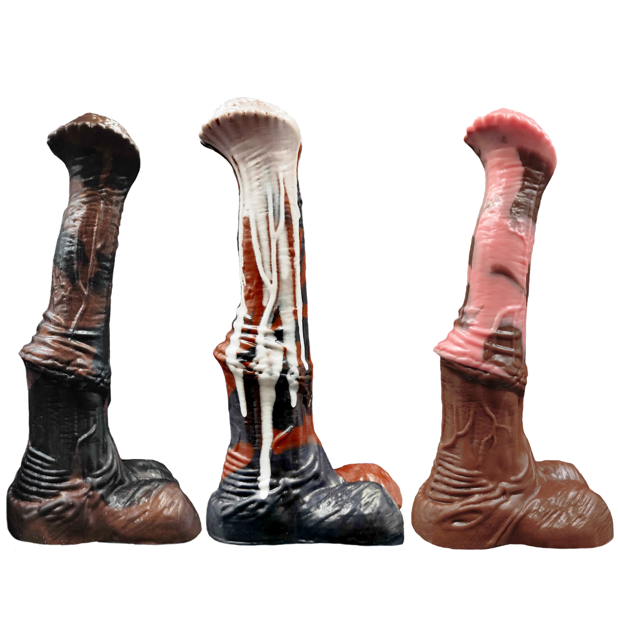Mustang 12 Flared Horse Dildo by Bad Wolf