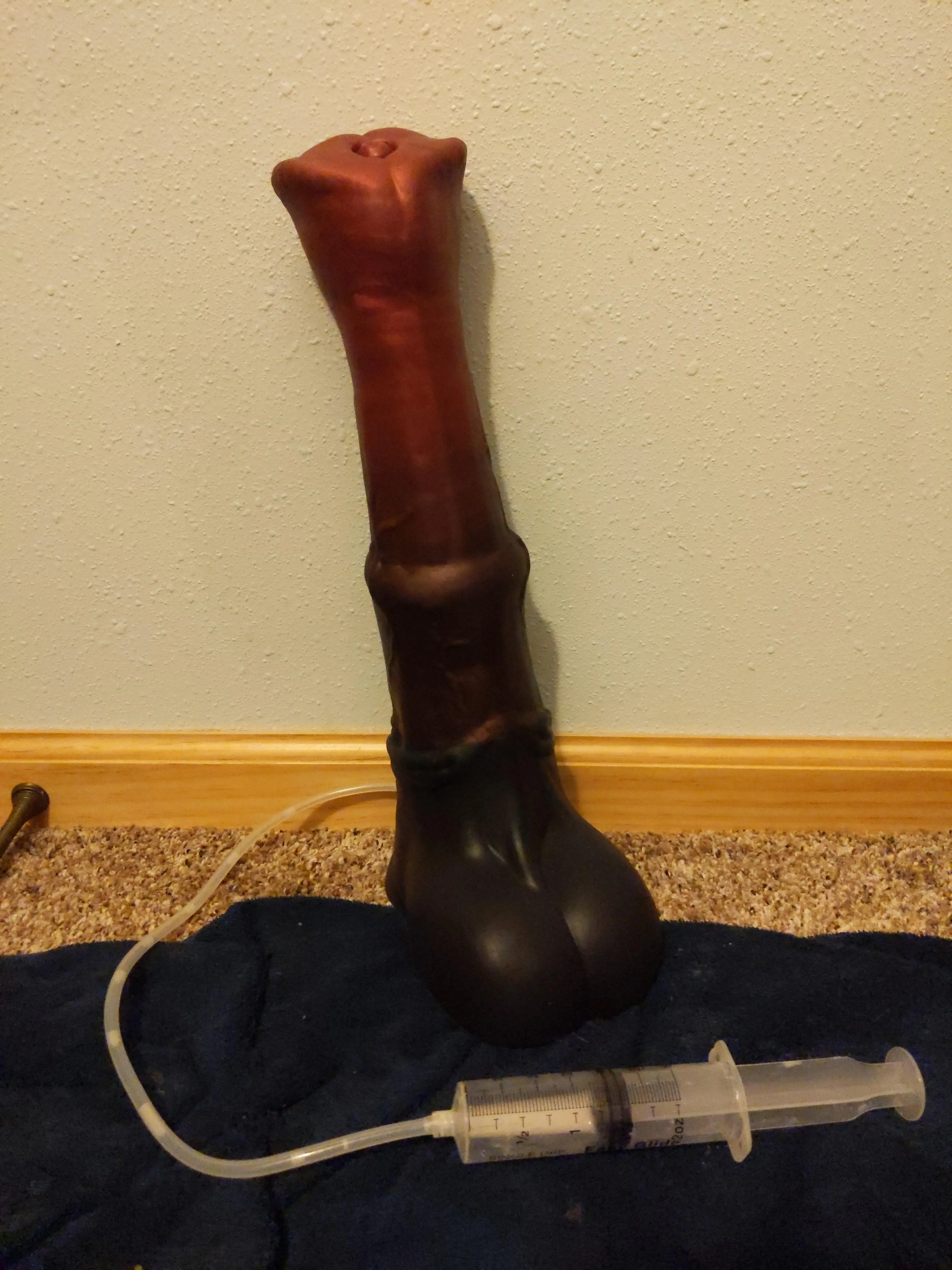 Got my XL chance flared dildo cant wait to take him balls deep