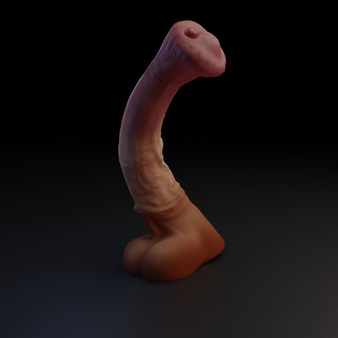 SmutBase HorseCock Dildo Flared