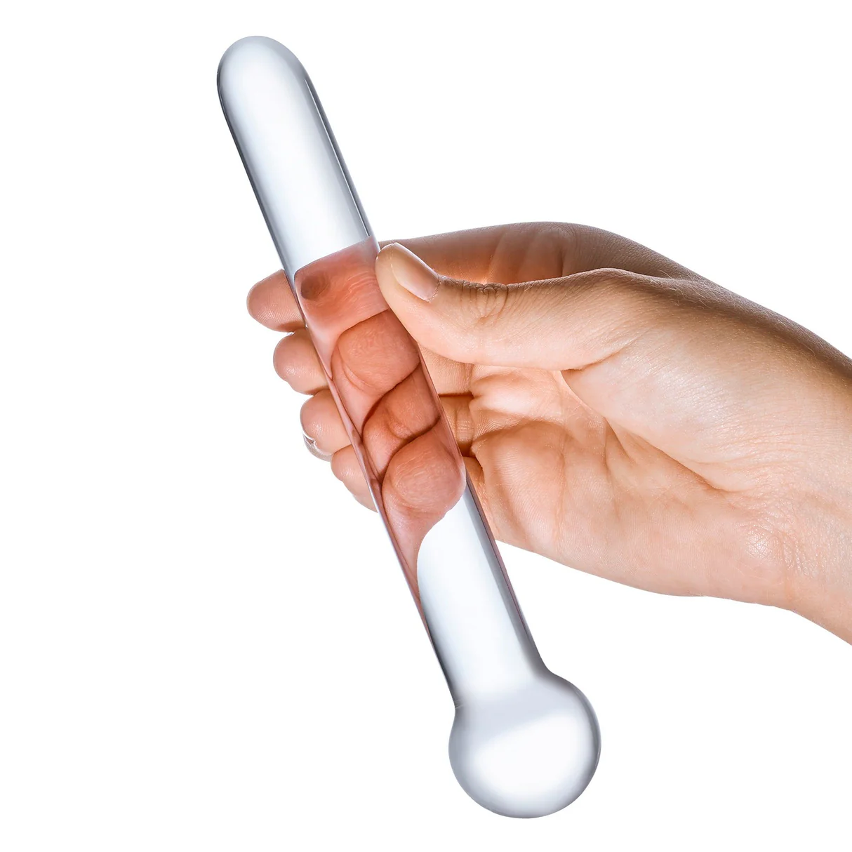 7 Straight Glass Dildo