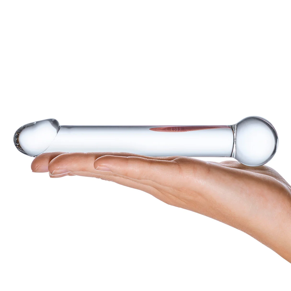 7 Double Ended Straight Glass Dildo