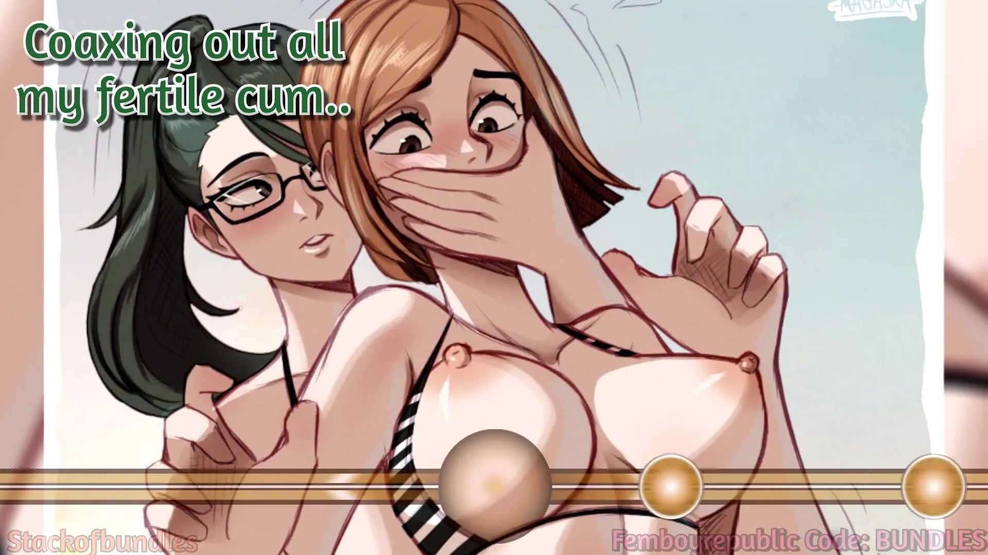 Boinking your Futa GIRLFRIEND Maki Futa anime porn buttfuck fleshlight JOI