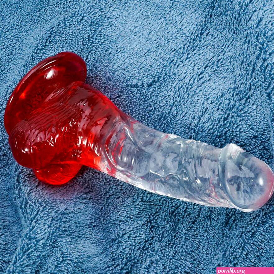 Red Gradient Suction Cup Dildos