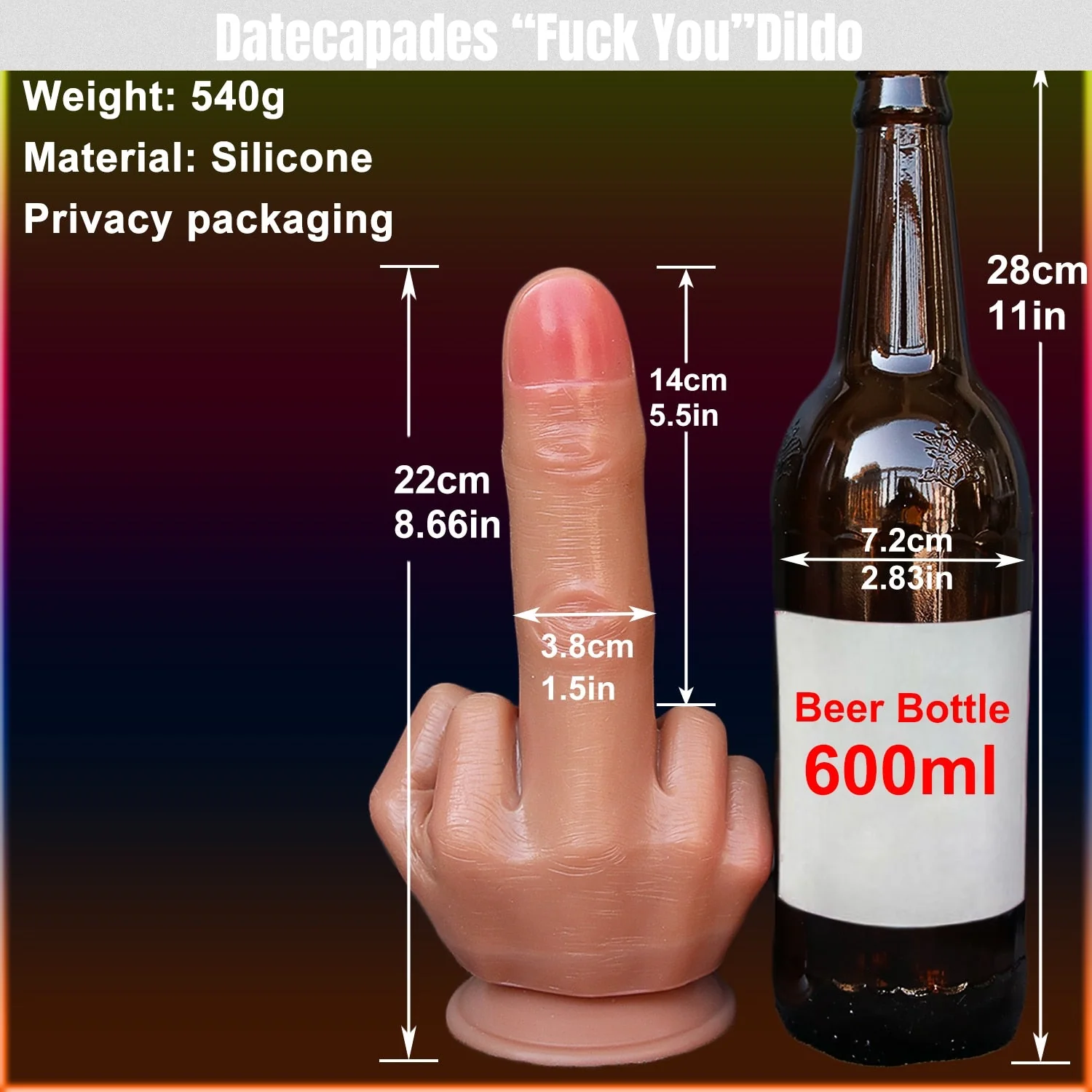Datecapades Fuck You Dildo