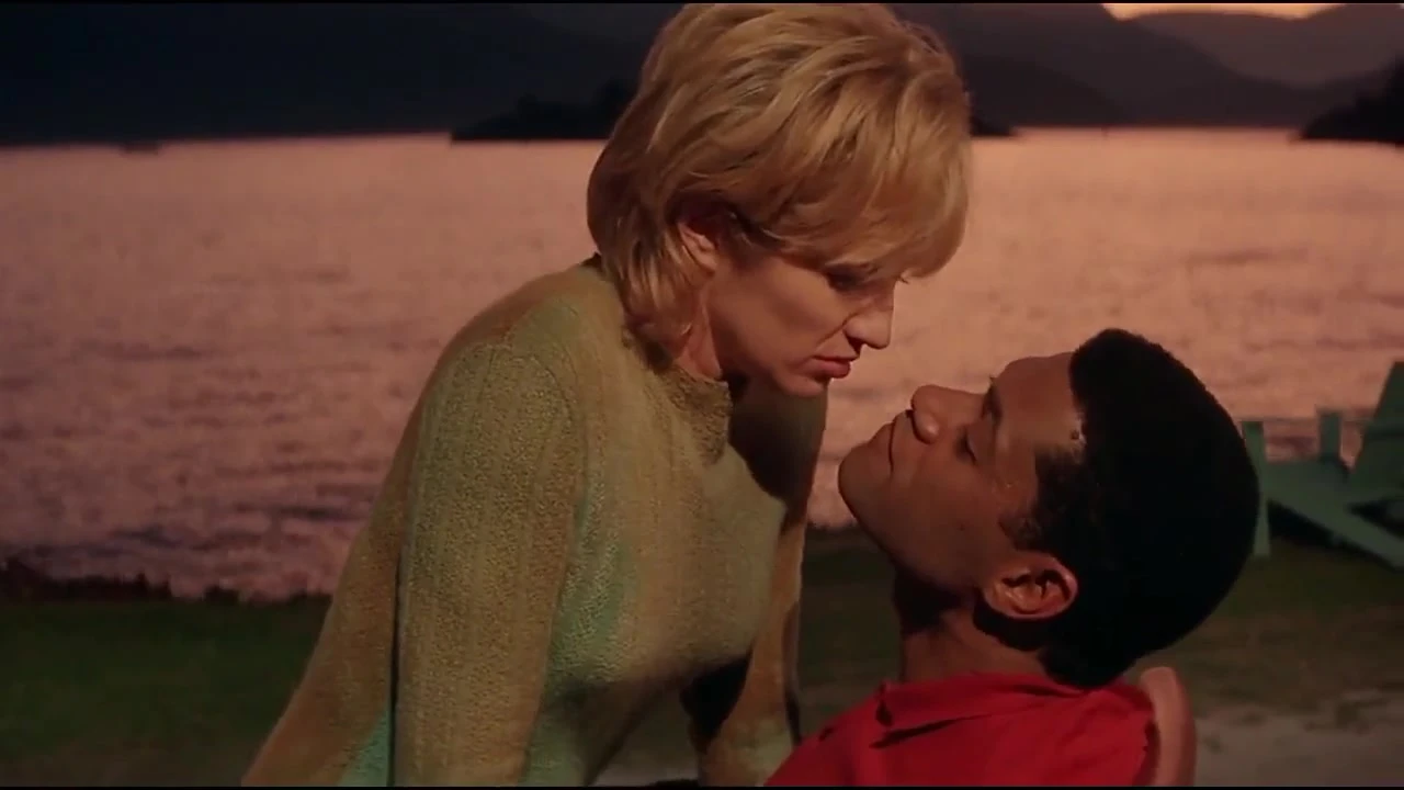 Bad Company hot sex scene of Ellen Barkin nude being scored by the black boyfriend 1995