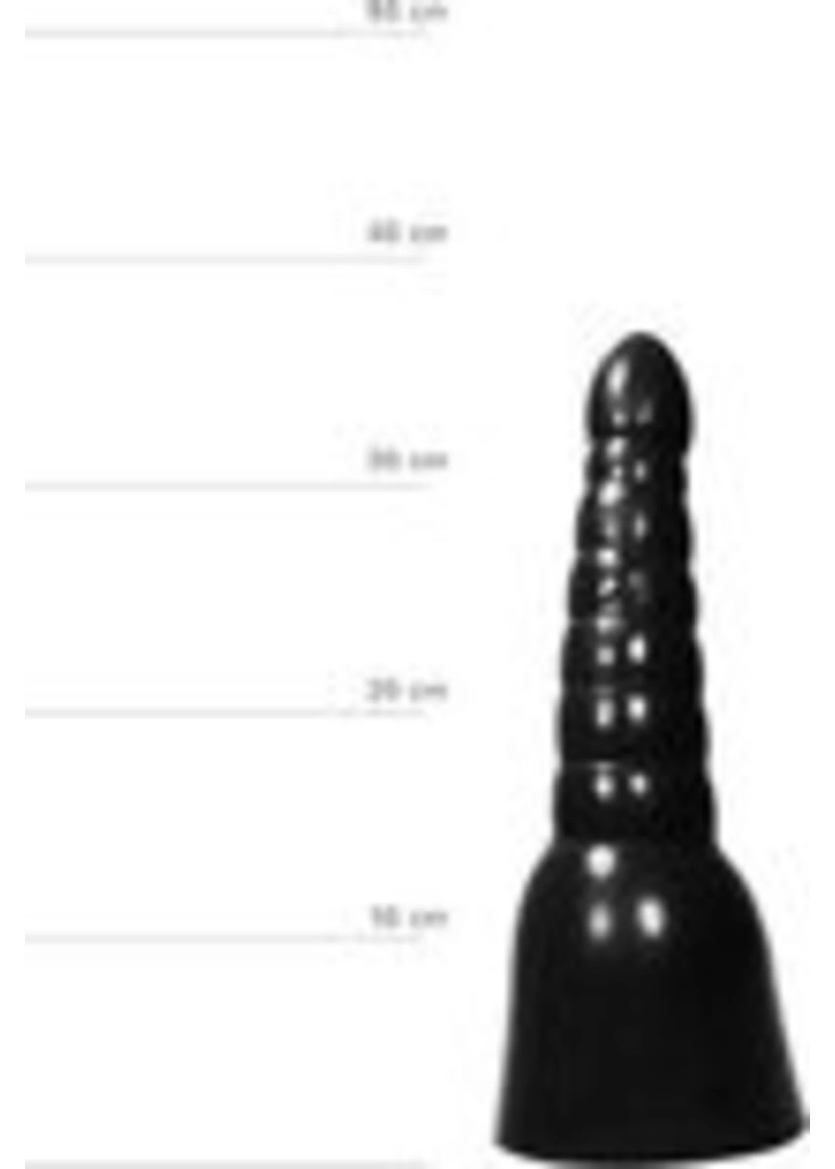 All black anal stretcher