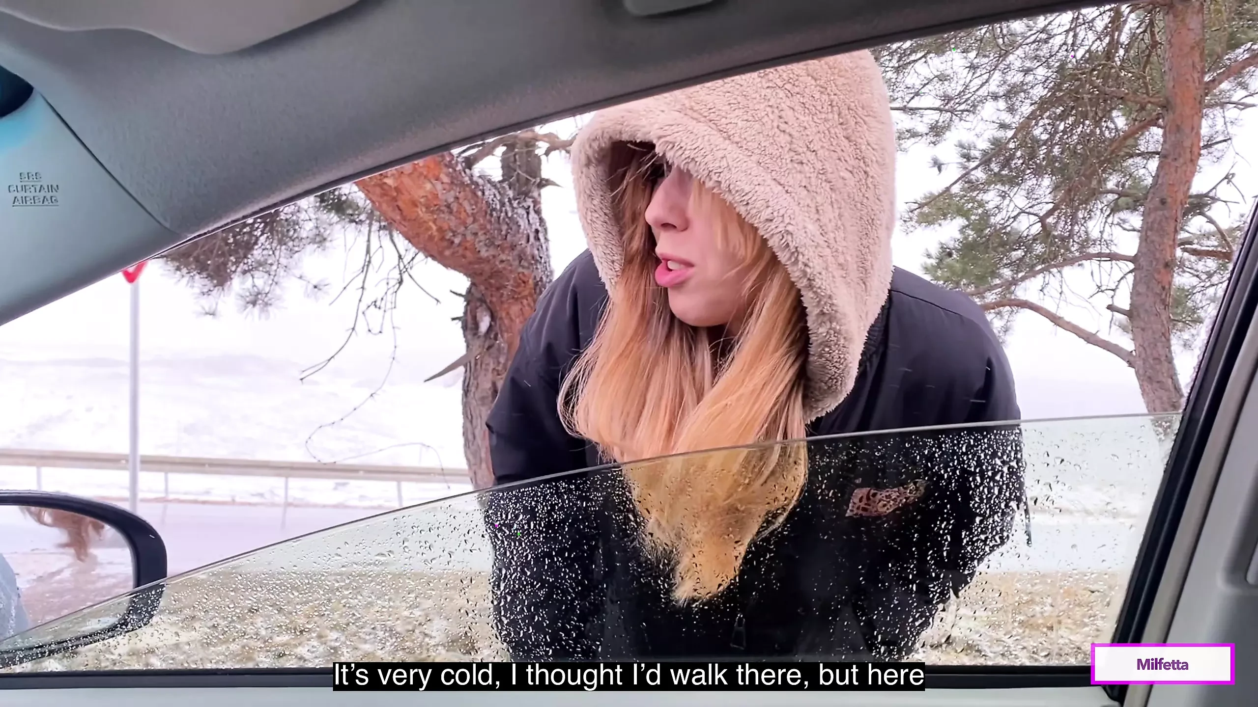 A Village Hitchhiker Girl Pays for His Fare in Kind: Amateur Amateur Porn