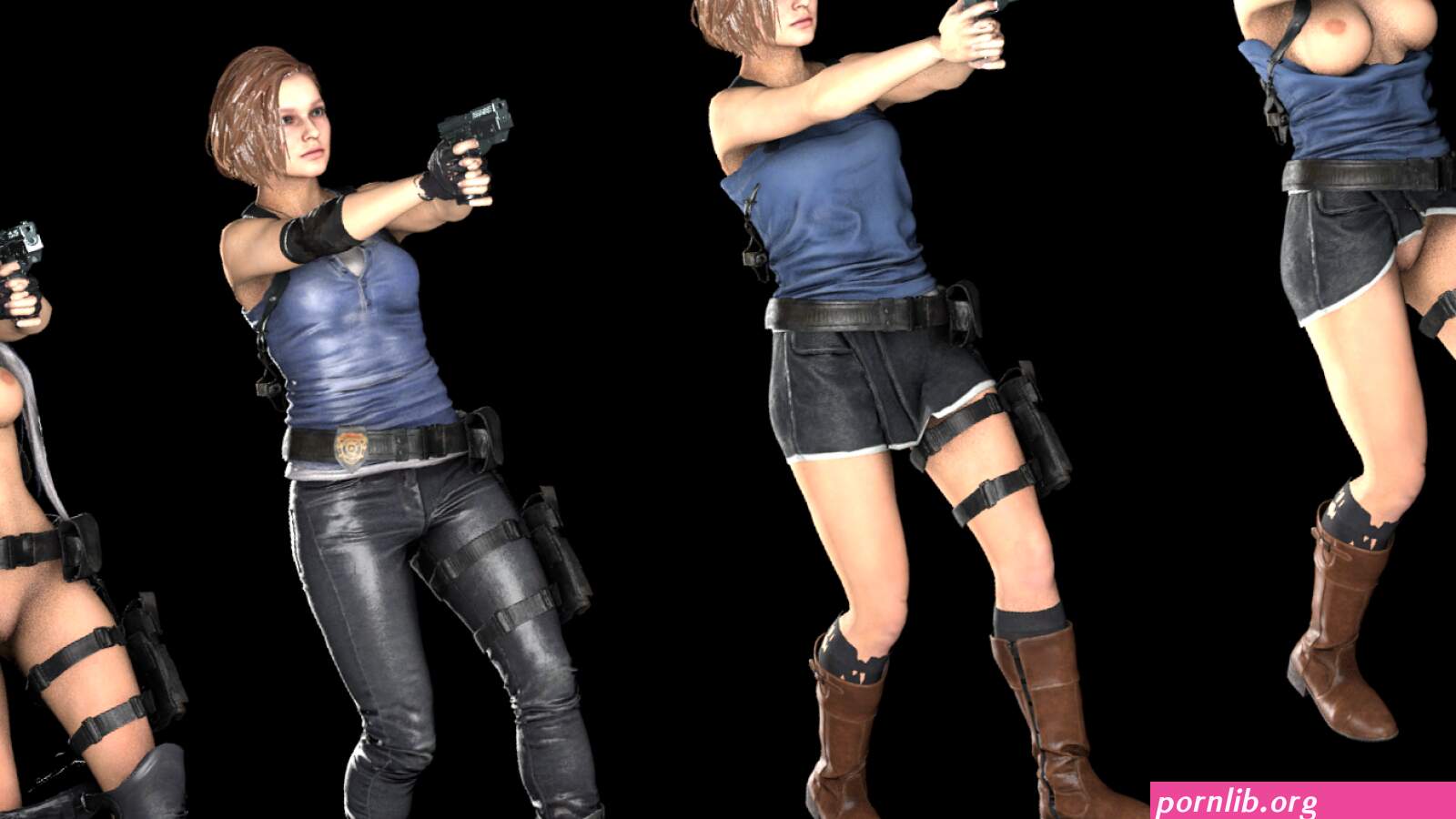 SFMLab RE3 Remake Jill Valentine Nude