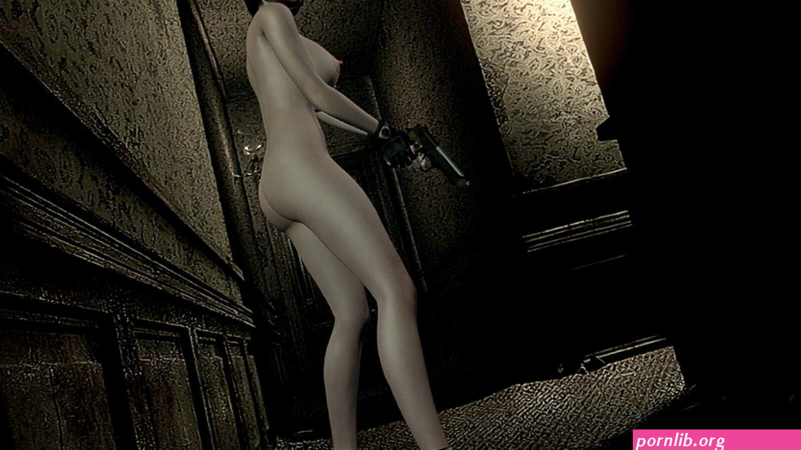 Resident Evil HD Remaster Naked Jill