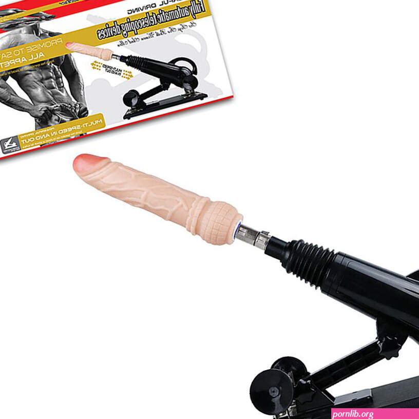 Mquina de Sexo Powerful Driving II Fucking Machine com 2 Pênis em Silicone Bege :: Sex Shop Loja do Prazer