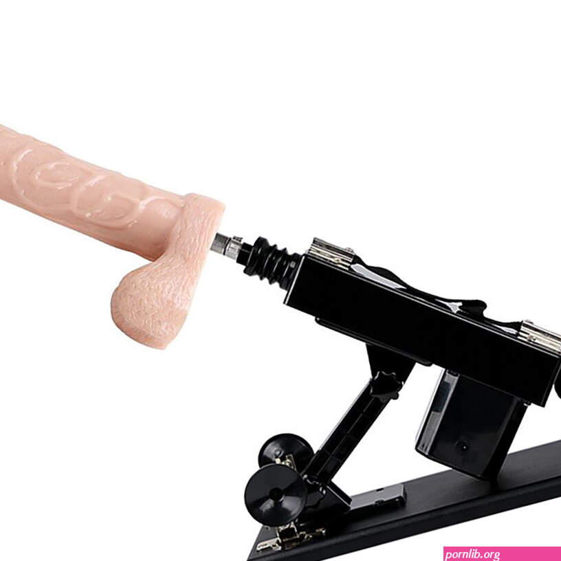 Mquina do Sexo Powerful Driving Fucking Machine com 2 Pênis em Silicone Bege :: Sex Shop Loja do Prazer