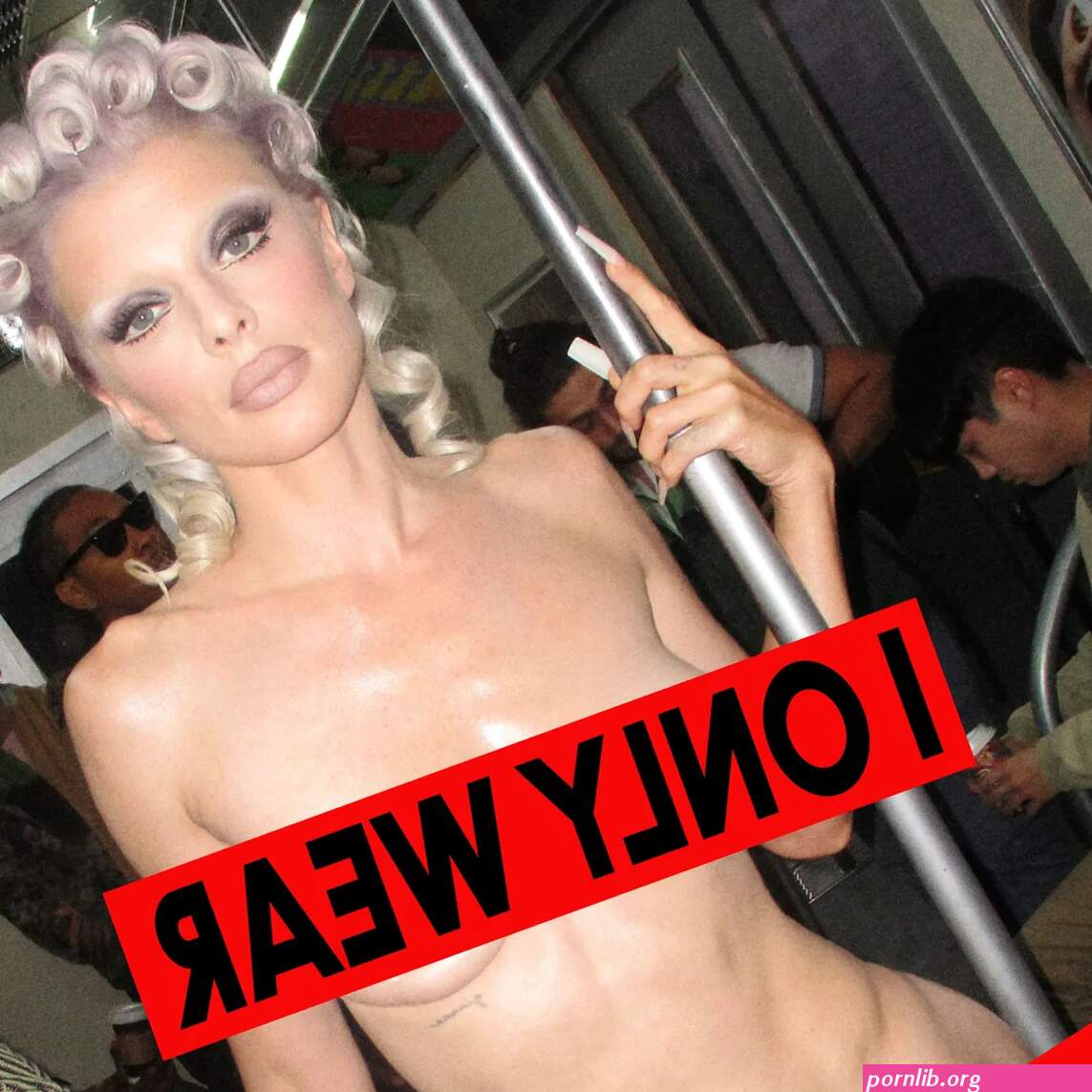 Julia Fox Poses Nude on the Subway for M.A.Cs Campaign