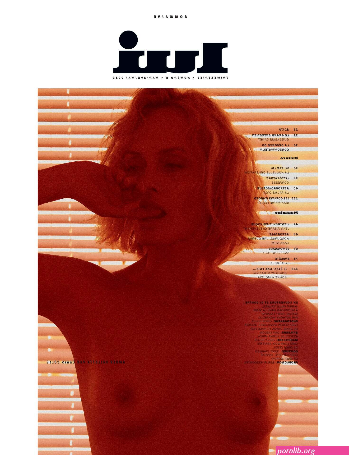 amber valletta topless