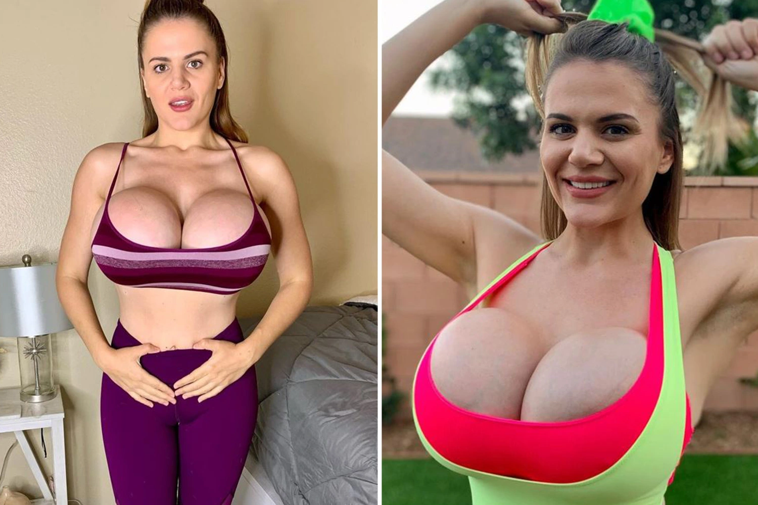 biggest bouncy tits