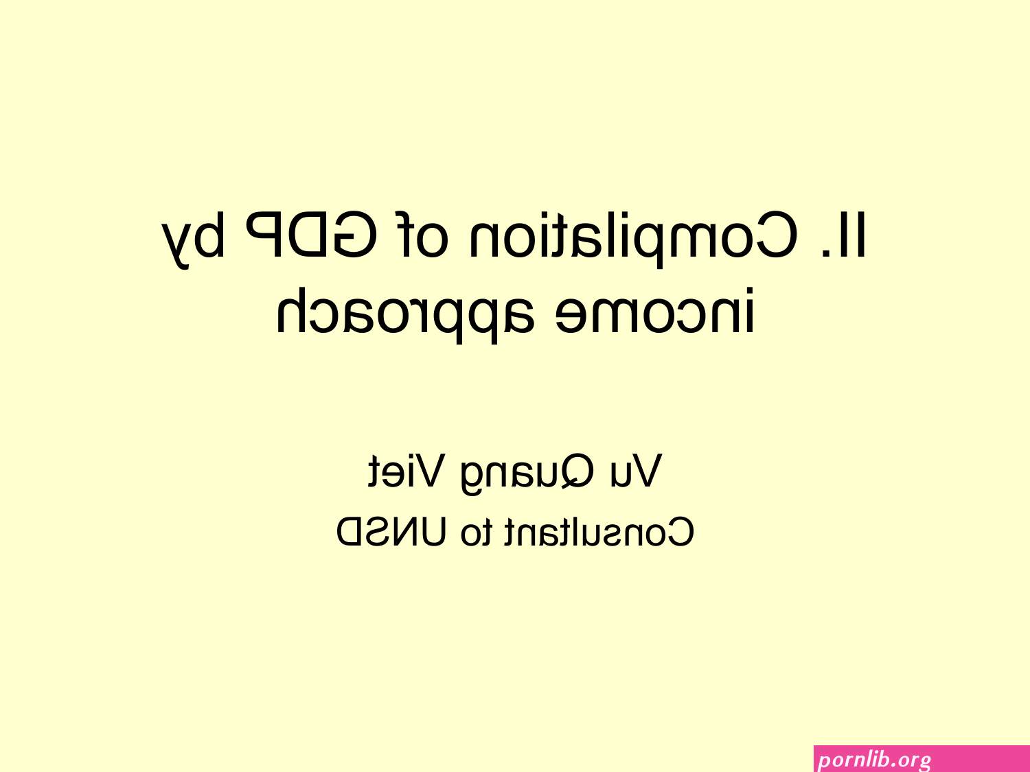 gdp compilation