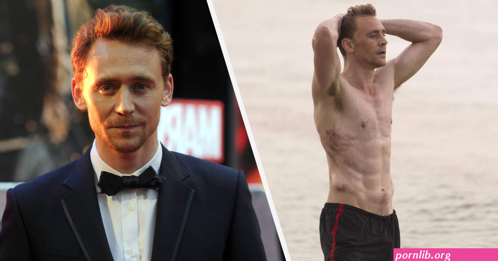 tom hiddleston shirtless