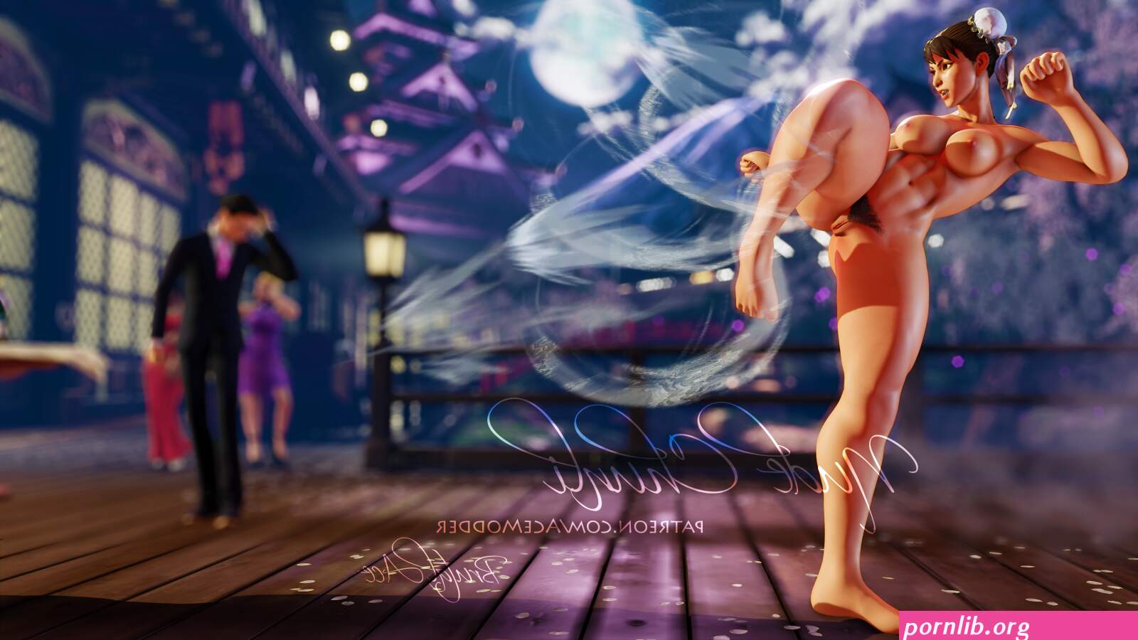 nude street fighter