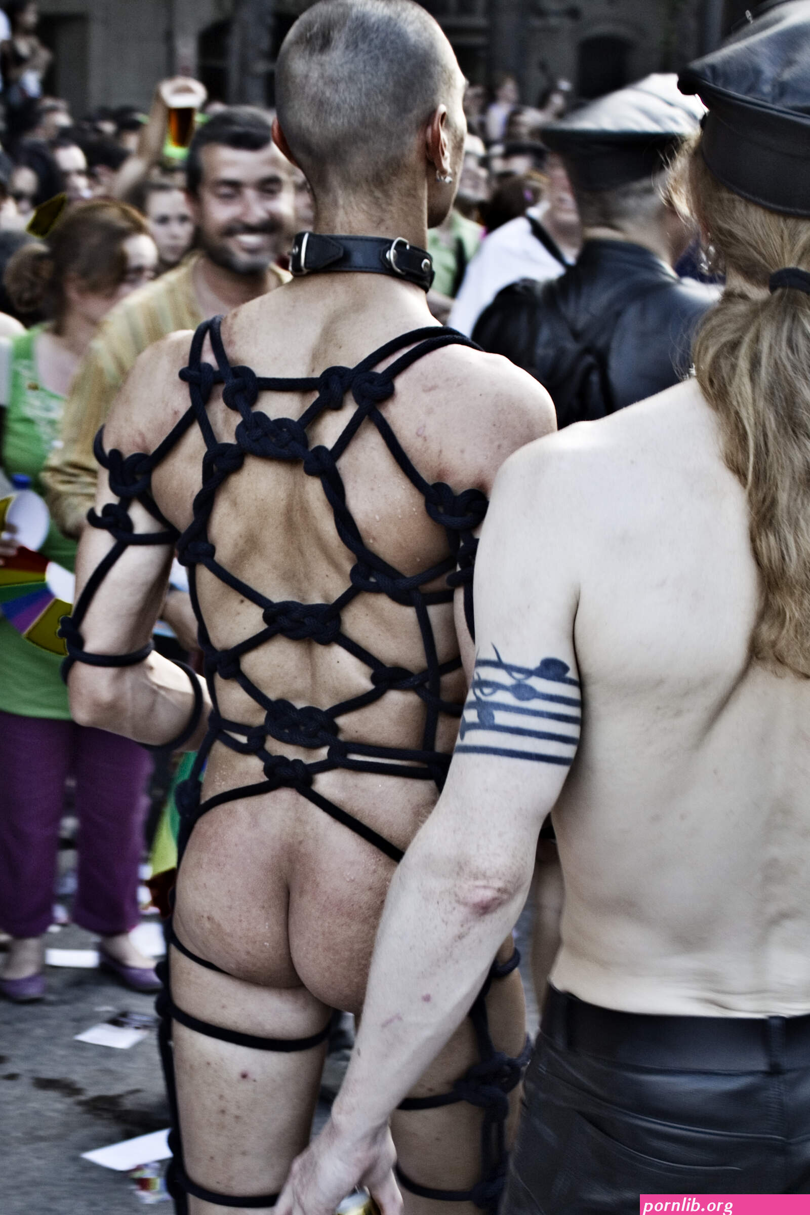 men in bondage
